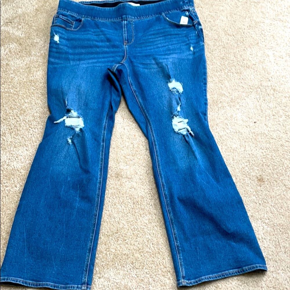 NEW Old Navy Boot cut denim 24 plus